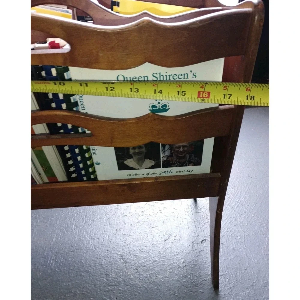 The Ferguson Brothers‎ Wooden Vintage Magazine Rack Stand
